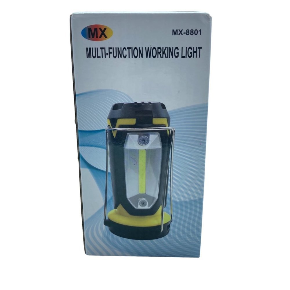 NEW MX Multi-Function Adjustable Working Light Lantern with Handle 150mm x 65mm